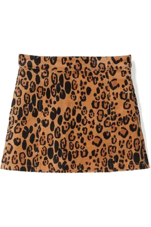 Mini Rodini Kort nederdel med leopardtryk