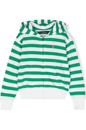 Ralph Lauren Stribet Polo Pony hættetrøje
