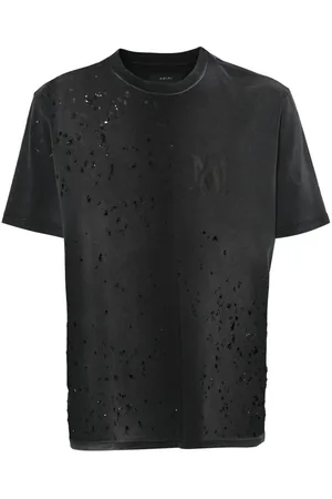 AMIRI Sweatshirt med slitageeffekt og logotryk