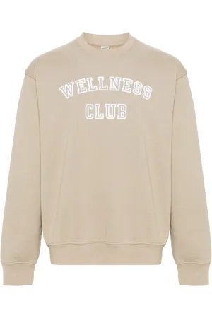 Sporty & Rich Wellness Club sweatshirt med rund hals