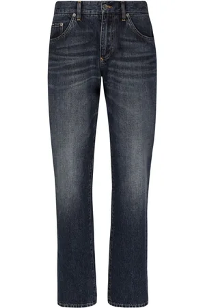 Dolce & Gabbana Jeans med lige ben og beget effekt