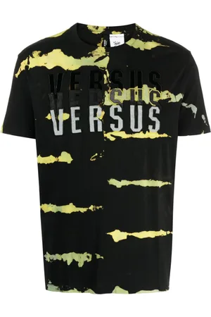 Stain Shade T-shirt med slogan-broderi