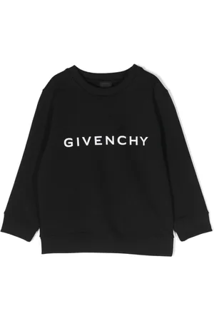 Givenchy Sweatshirt med rund hals og logotryk