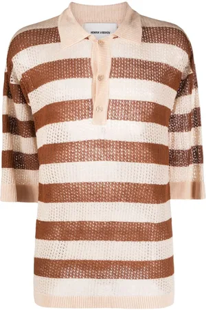 HENRIK VIBSKOV Flax polotrøje med striber