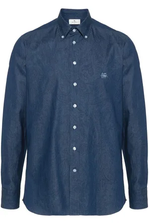 Etro Denimskjorte med smal pasform