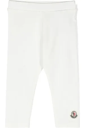Moncler Strækbare leggings med logomærke