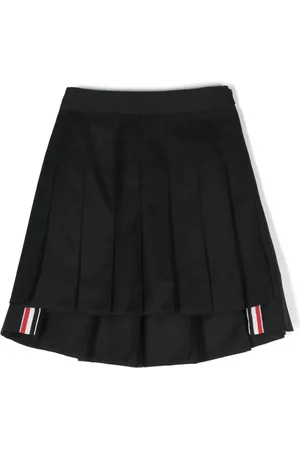 Thom Browne Kort plisseret Super 120 nederdel