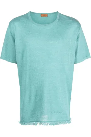 Alanui Finstrikket T-shirt i hør
