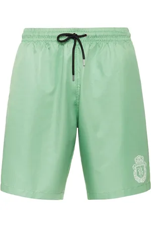 BILLIONAIRE Badeshorts med løbesnor og logotryk