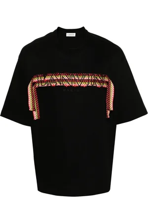 Lanvin T-shirt med blondedetalje