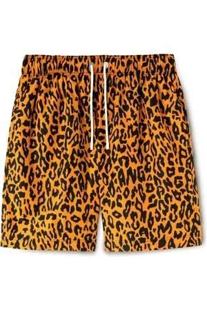 Palm Angels Badeshorts med gepardtryk