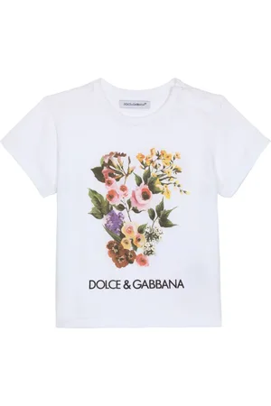 Dolce & Gabbana T-shirt med blomstertryk