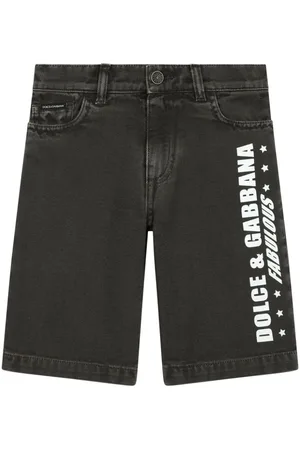 Dolce & Gabbana Denimshorts med logotryk