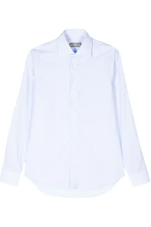 CANALI Gingham-ternet skjorte