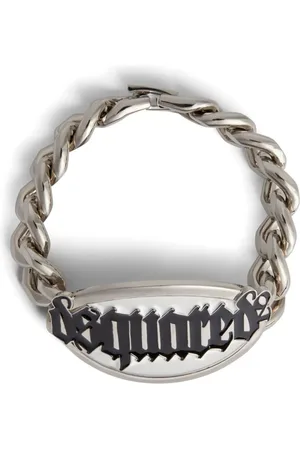 Dsquared2 Kæde-armbånd med indgraveret logo