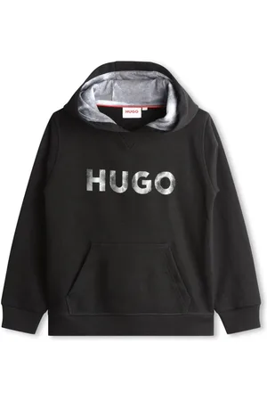 HUGO BOSS Hættetrøje med logotryk