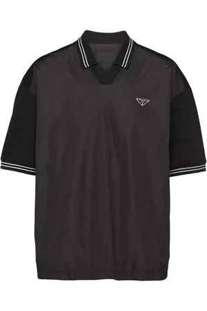 Prada Re-Nylon polo i piqué