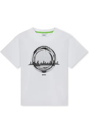 HUGO BOSS T-shirt med grafisk tryk
