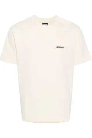 Jacquemus Le Gros Grain T-shirt med broderet logo