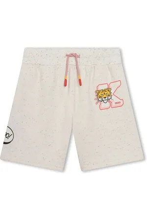 Kenzo Shorts med snoretræk og logotryk