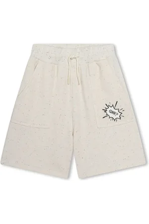 Kenzo Træningsshorts med snoretræk og tegneserietryk