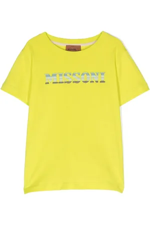 Missoni T-shirt med præget logo