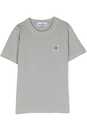 Stone Island T-shirt med logomærke