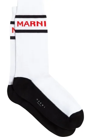 Marni Strømper med striber og logo