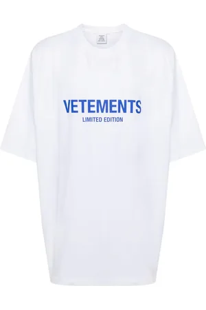 Vetements T-shirt med logotryk