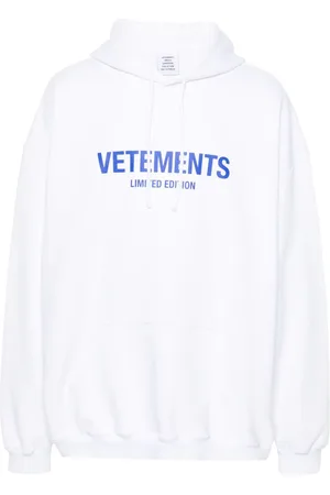 Vetements Hættetrøje med logotryk