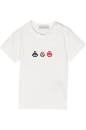 Moncler T-shirt med logomærke
