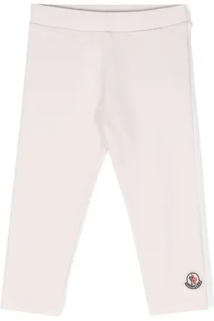Moncler Strækbare leggings med logomærke