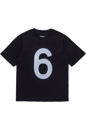 Maison Margiela T-shirt med logoapplikation