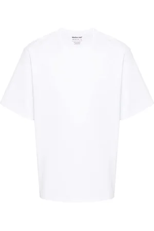 MARTINE ROSE T-shirt i økologisk bomuld med refleks-logo