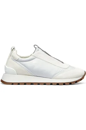 Brunello Cucinelli Perleudsmykkede low-top sneakers