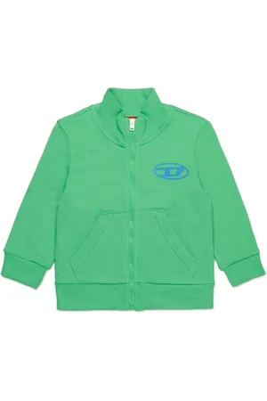 Diesel Sweatshirt med lynlås