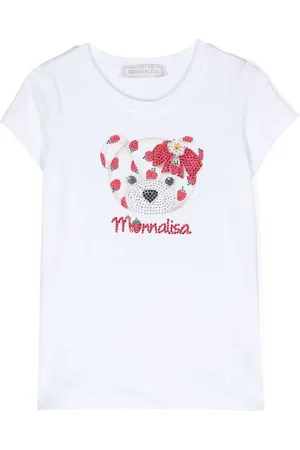 MONNALISA T-shirt med bamsetryk