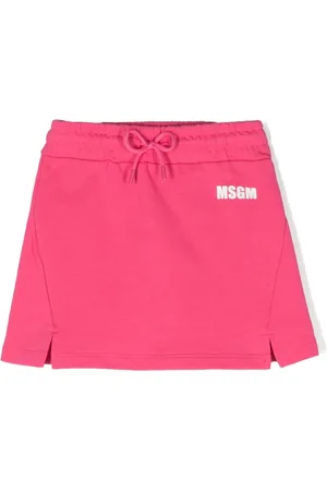 Msgm Nederdel i jersey med logotryk