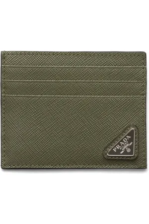 Prada Kortholder i saffiano-læder
