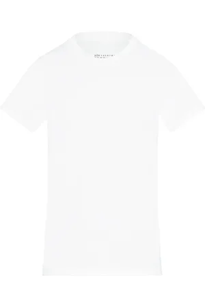 Maison Margiela T-shirt i bomuld med omvendt tryk