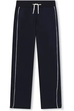 HUGO BOSS Joggingbukser med løbesnor og tyk kant