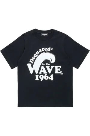 Dsquared2 T-shirt med Wave 1964-tryk
