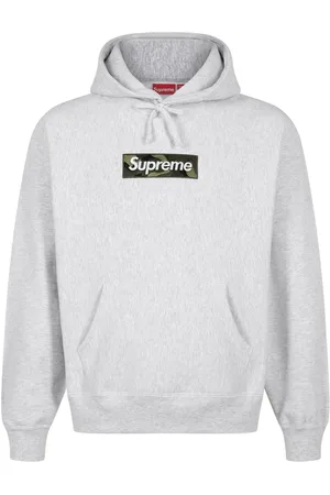 Supreme Hættetrøje i bomuld med logo-box