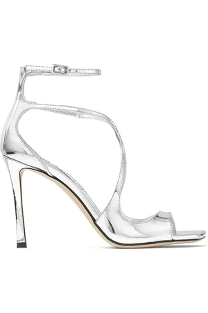 Jimmy Choo Azia 95mm sandaler i læder
