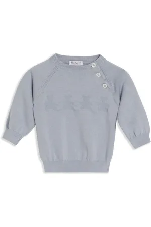 Brunello Cucinelli Trøje i bjørne-jacquard