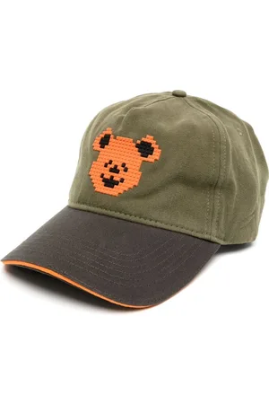 MOSTLY HEARD RARELY SEEN Pumpkin Bear baseballkasket i twill