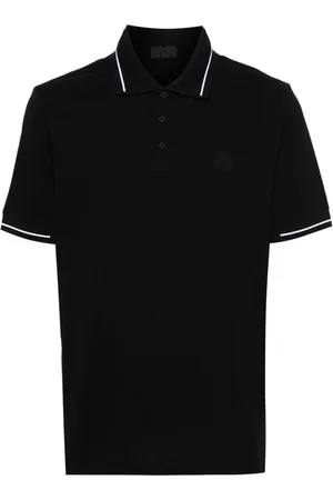 Moncler Polo med applikeret logo