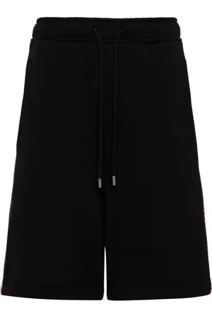 Lanvin Shorts med zigzag-broderi