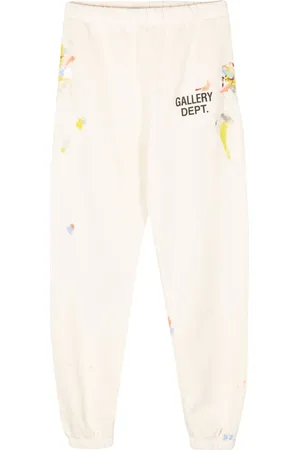 GALLERY DEPT. Håndmalede joggingbukser med GD-logo