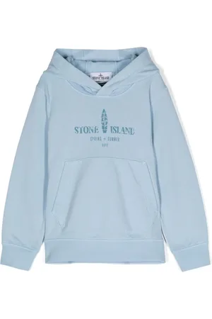 Stone Island Hættetrøje med logotryk
